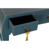 Ingresso DKD Home Decor Azzurro Dorato 96 x 26 x 80 cm