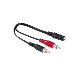 Cavo Audio Jack con 2 RCA Hama 00116011