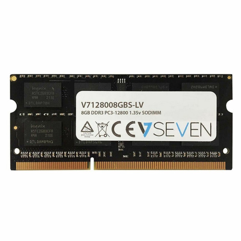Memoria RAM V7 V7128008GBS-LV 8 GB DDR3 1600 mHz Memoria RAM V7 V7128008GBS-LV 8 GB DDR3 1600 mHz