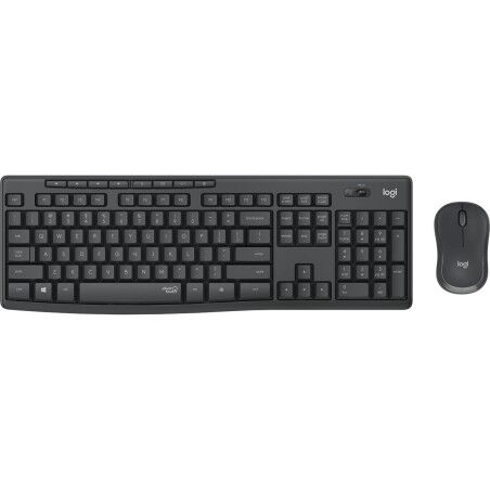 Tastiera Logitech 920-009803 Grafite Qwerty in Spagnolo AZERTY