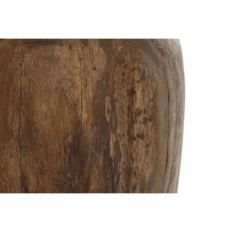 Vaso Home ESPRIT Naturale Marrone scuro Teca 25 x 25 x 40 cm