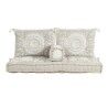 Poltrona da giardino DKD Home Decor Beige 155 x 76 x 65 cm