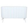 Divano DKD Home Decor Azzurro Bianco Blu cielo Metallo Righe Mediterraneo 130 x 68 x 78 cm