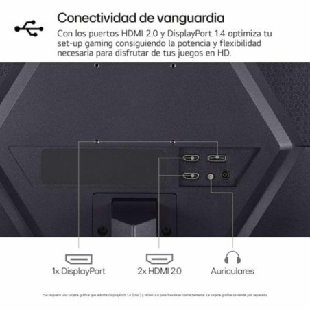 Monitor LG 24GS50F-B.AEUQ Full HD