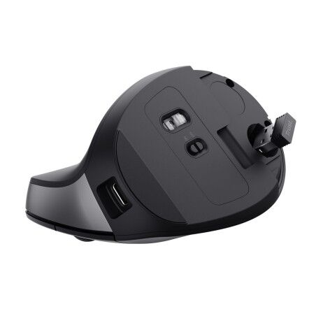 Mouse Ergonomico Ottico Trust Bayo II Nero 2400 dpi