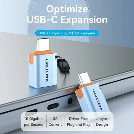 Adattatore USB con USB-C Vention CUBH0