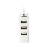 Hub USB CoolBox COO-UPH190 Bianco