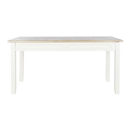 Tavolo da Pranzo DKD Home Decor Marrone Beige Legno di paulownia 160 x 80 x 79 cm