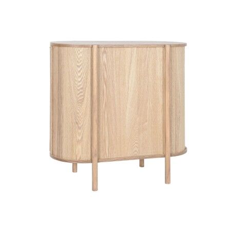 Cassettiera Home ESPRIT Naturale Legno d'albero della gomma Moderno 80 x 39 x 80 cm