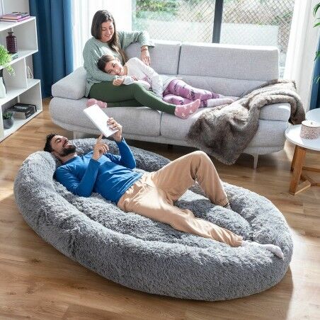 Letto Cani per Umani  Human Dog Bed XXL InnovaGoods Grey