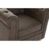 Poltrona DKD Home Decor 80 x 80 x 70 cm Legno Marrone scuro