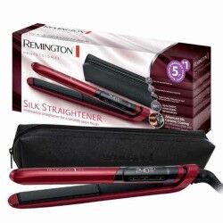 Piastra per Capelli Remington S9600 Nero Rosso Multicolore