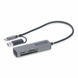Lettore di Schede Esterno Startech FCREADMICRO3V2 Grigio