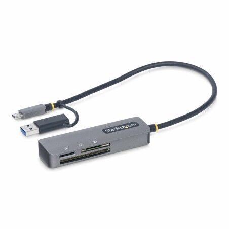 Lettore di Schede Esterno Startech FCREADMICRO3V2 Grigio