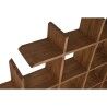 Scaffale Home ESPRIT teak 120 x 15 x 120 cm
