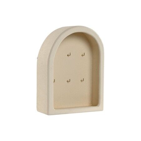 Armadietto portachiavi Home ESPRIT Beige 20,5 X 8,5 X 27,5 cm