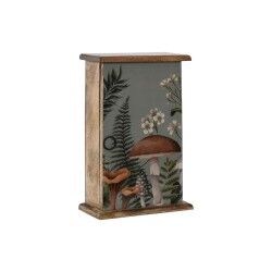Armadietto portachiavi Home ESPRIT Naturale 18 x 7,5 x 28 cm