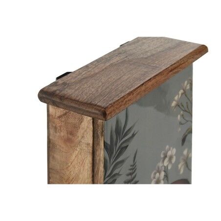Armadietto portachiavi Home ESPRIT Naturale 18 x 7,5 x 28 cm