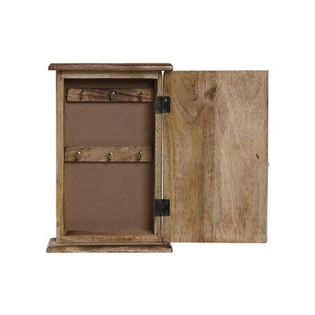 Armadietto portachiavi Home ESPRIT Naturale 18 x 7,5 x 28 cm