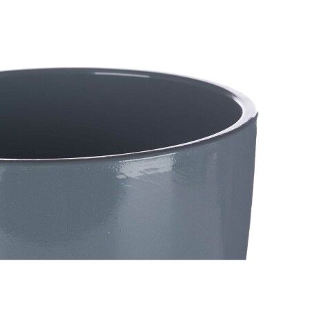 Set di Vasi Ibergarden CAZORLA-22-28-A Antracite Argilla Ø 22 cm Ø 28 cm 22 x 22 x 18 cm 28 x 28 x 24 cm 2 Pezzi