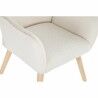Poltrona DKD Home Decor Crema Naturale 65 x 75 x 96 cm