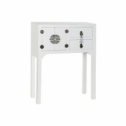 Ingresso DKD Home Decor Bianco Argentato 63 x 26 x 83 cm