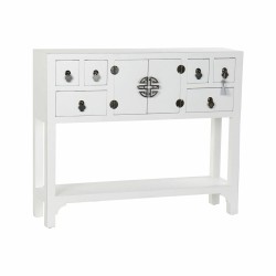Ingresso DKD Home Decor Bianco Argentato 95 x 24 x 79 cm