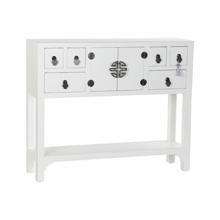 Ingresso DKD Home Decor Bianco Argentato 95 x 24 x 79 cm