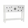 Ingresso DKD Home Decor Bianco Argentato 95 x 24 x 79 cm