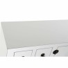 Ingresso DKD Home Decor Bianco Argentato 95 x 24 x 79 cm