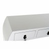 Ingresso DKD Home Decor Bianco Argentato 96 x 26 x 80 cm