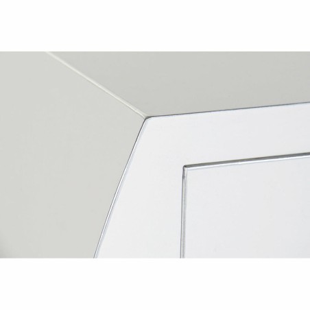 Ingresso DKD Home Decor Bianco Argentato 96 x 26 x 80 cm