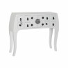 Ingresso DKD Home Decor Bianco Argentato 98 x 26 x 80 cm