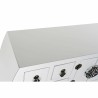 Ingresso DKD Home Decor Bianco Argentato 98 x 26 x 80 cm