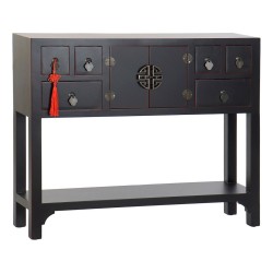 Ingresso DKD Home Decor Nero 95 x 24 x 79 cm