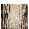 Vaso Marrone Cristallo 14 x 14 x 14 cm