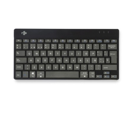 Tastiera R-Go RGOCOESWLBL Nero Qwerty in Spagnolo