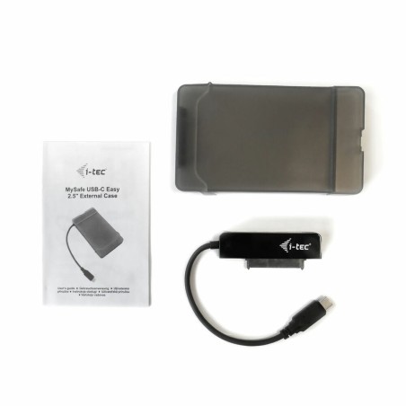 Custodia Hard Disk i-Tec C31MYSAFEU313 Nero Grigio USB USB-C Sata II