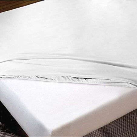 Lenzuolo con angoli aderenti Hosteline IRIS PREMIUM Bianco Singolo