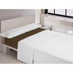 Lenzuolo con angoli aderenti Happy Home MIX COLORS Marrone Matrimoniale 150 x 200 + 30 cm