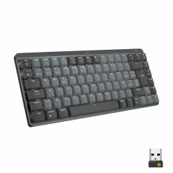 Tastiera Bluetooth Logitech 920-010780 Inglese EEUU Nero Grigio QWERTY Qwerty US International