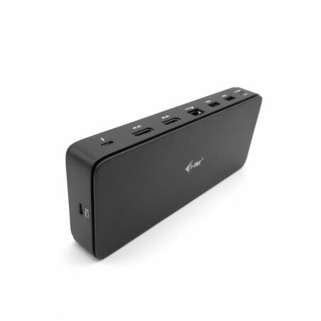 Hub USB i-Tec TB4DUALDPDOCKPDPRO Nero