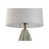 Lampada da tavolo Home ESPRIT Bianco Verde Gres 50 W 220 V 40 x 40 x 78 cm
