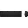 Tastiera e Mouse Wireless HP 4R009AAABE Qwerty in Spagnolo Nero