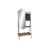 Ingresso Home ESPRIT Nero Naturale 80 x 41 x 183 cm