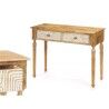 Ingresso con 2 Cassetti Gift Decor 34 Bianco Marrone 98 x 77 x 42 cm Curva