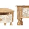 Ingresso con 2 Cassetti Gift Decor 34 Bianco Marrone 98 x 77 x 42 cm Curva