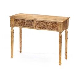 Ingresso con 2 Cassetti Gift Decor 39 Marrone 98 x 77 x 42 cm Fogli