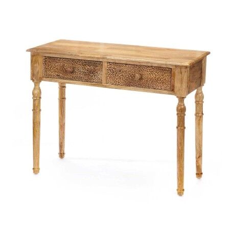 Ingresso con 2 Cassetti Gift Decor 39 Marrone 98 x 77 x 42 cm Fogli