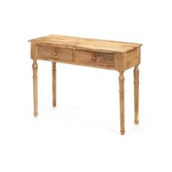 Ingresso con 2 Cassetti Gift Decor 41 Marrone 98 x 77 x 42 cm Righe